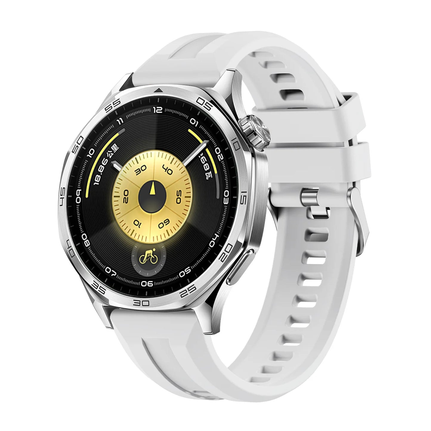 Official 22mm Strap For HUAWEI WATCH GT 6 5 4 46mm/Watch 4 5 Pro/WATCH GT 6 5 3 2 Pro 46 mm Composite Silicone Band Bracelet