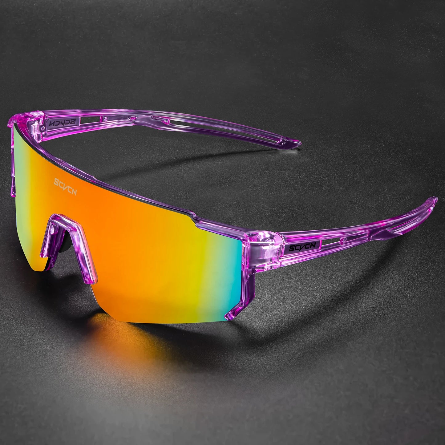 SCVCN Cycling Glasses Bike Sunglasses Men UV400 Eyewear Sports MTB Outdoor Goggles Bicycle Women Sunglasses Multi Color Riding