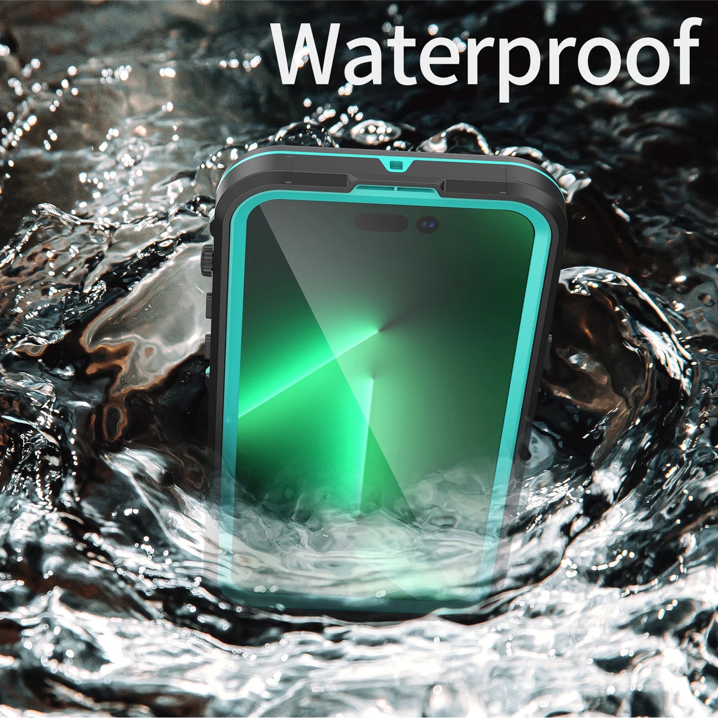 IP68 Waterproof For IPhone 16 15 14 13 12 11 Pro Max XS Max XR SE 78 Case RedPepper Cover Diving Underwater Swim Outdoor Sports