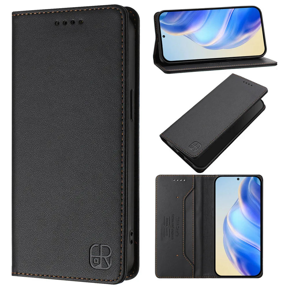 For Tecno Camon 50 Pro Anti-theft brush Magnetic Leather Wallet Case for Tecno Camon 50 Luxury Book Cover Camon 50 50Pro Etui