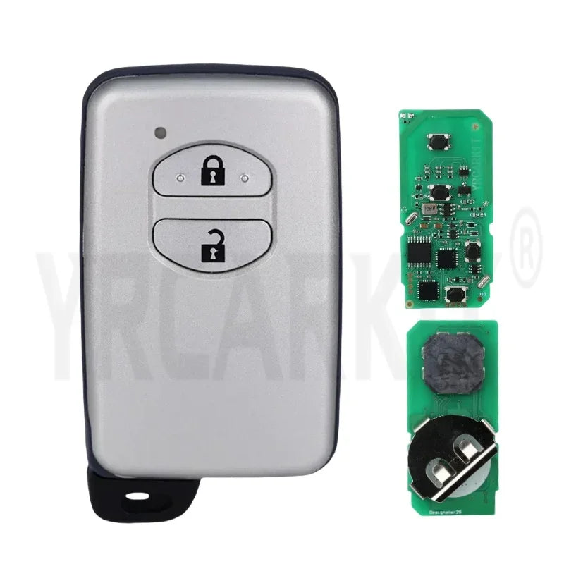 For Toyota Venza Prius C Prius V 4Runner 2009-2018 314.3MHz HYQ14ACX Board: 271451-5290 Smart Card Remote Key Fob Keyless Entry
