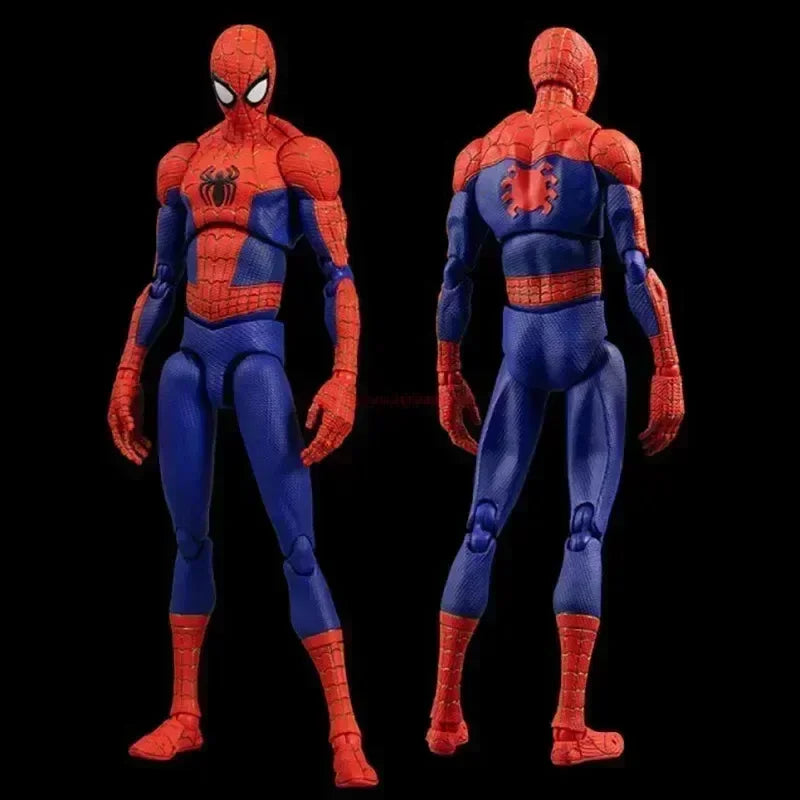 2024 Spiderman Gwen Peter Action Figure Anime Spider-verse Collection Sentinel Miles Morales Figures Christmas Toys Gifts