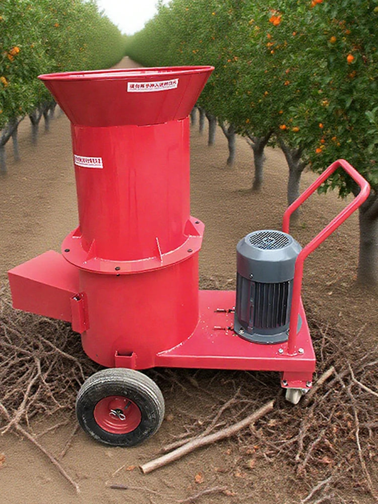 Factory Directly Sale Wood Chipper Shredder Machine High Efficiency Crusher Branch Chipper Shredder Garden Wood Chipper Price