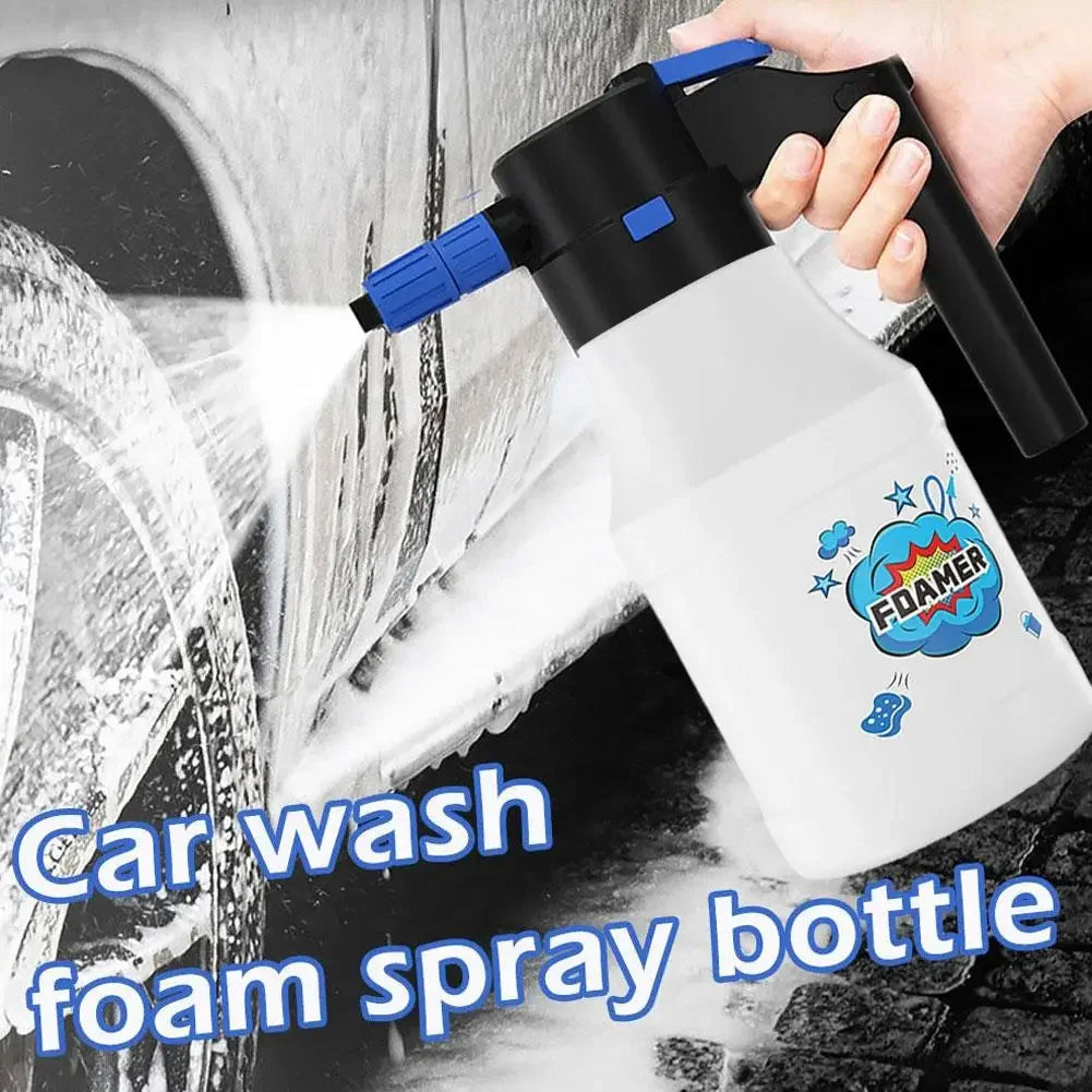 Electric Foam Sprayer Foam Generator for Car Wash Lithium Battery Foam Lance 1h Endurance Car Wash Towel Foam Wash