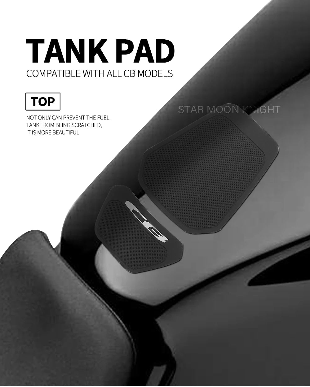 For Honda CB universal CB650R CB1000R CB650 CB1000 CB125 CB250 CB300 CB500 CB400 CB600 Motorcycle Fuel Tank Pad Protection Decal