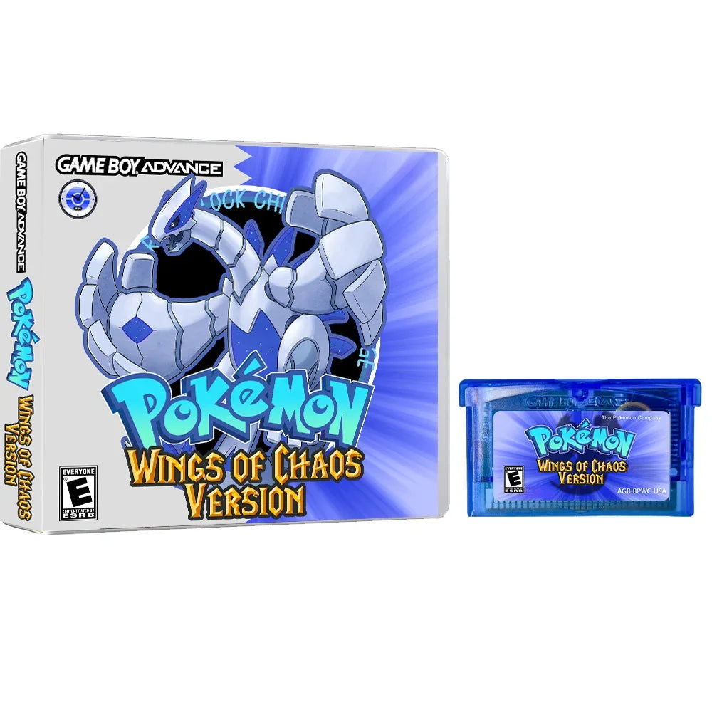 GBA RTC Pokemon  Real Clock  New Version 2.0 Game Card  Featured Popular English Games