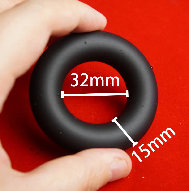 Squeeze Dick Dleay Penis Cock Rings,Silicone Cockring Penisring,Tug Scrotum Testicle Ball Stretcher,Sex Toys for Men