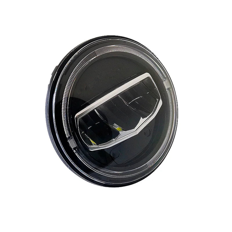 Car Motorcycle 7 Inch Led Headlight DRL Halo Amber Turn Light For Jeep Wrangler JK TJ CJ LJ Lada Defender Suzuki Hummer Headlamp