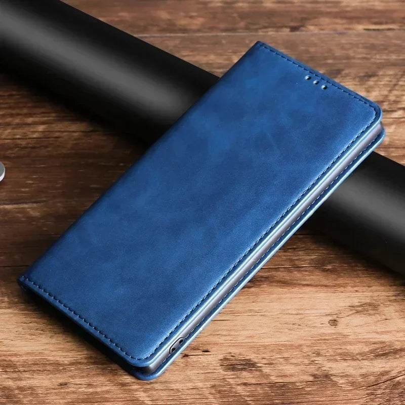 Flip Wallet Case For XiaoMi Poco C65 C51 C50 C40 F5 M6 M5s M4 M3 M2 F5 X5 X6 X4 GT X3 Pro NFC Pocophone F1 Leather Protect Cover