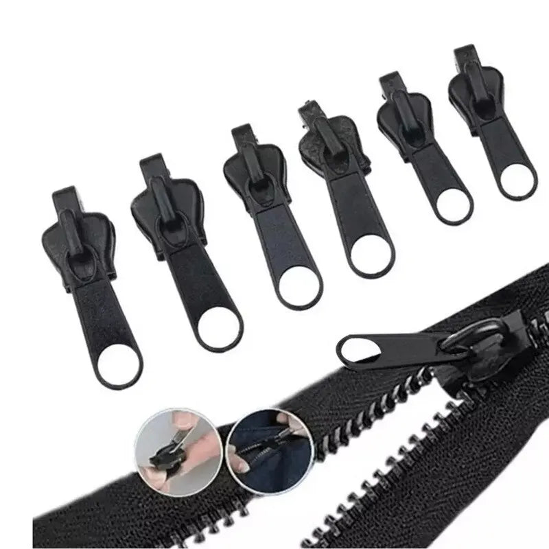 6pcs Hot Fix Zipper Head Universal Kit Replacement Instant Repair Fix A Zipper Convenient Useful Home DIY Tool