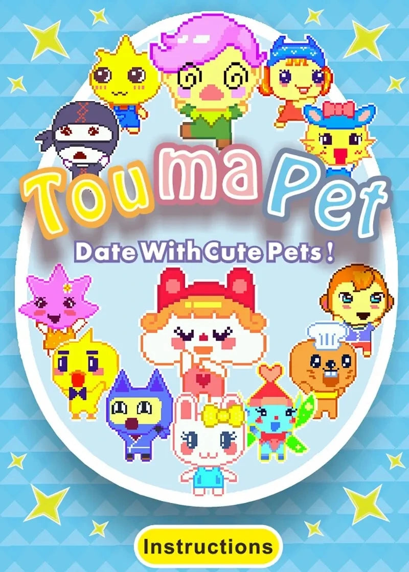 Tamagotchi Electronic Virtual Pet With Color Screen Game Pocket Interactive Virtual Pet Dating Game Machine Kids Game Toys Girls