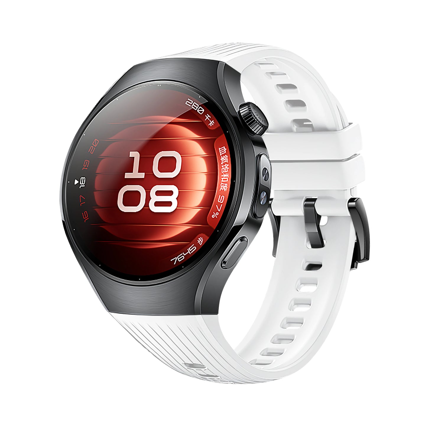 Senter Soft Silicone Replacement Sport Strap No Gaps Full Cover Replacement Band Compatible with Huawei Watch 5 46mm