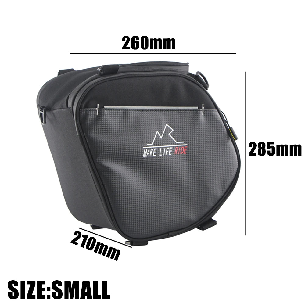 For Honda PCX 160 150 XADV750 For bmw C400GT For YAMAHA tmax530 NMAX155 Motorcycle Scooter Pedal Bag Toolbag Luggage Saddlebag