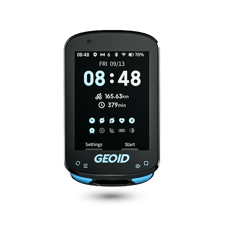 GEOID CC600 Smart Colorful Bike Computer Waterproof Wireless GPS Speedometer Support Automatically WIFI ANT+ Cycling Odometer