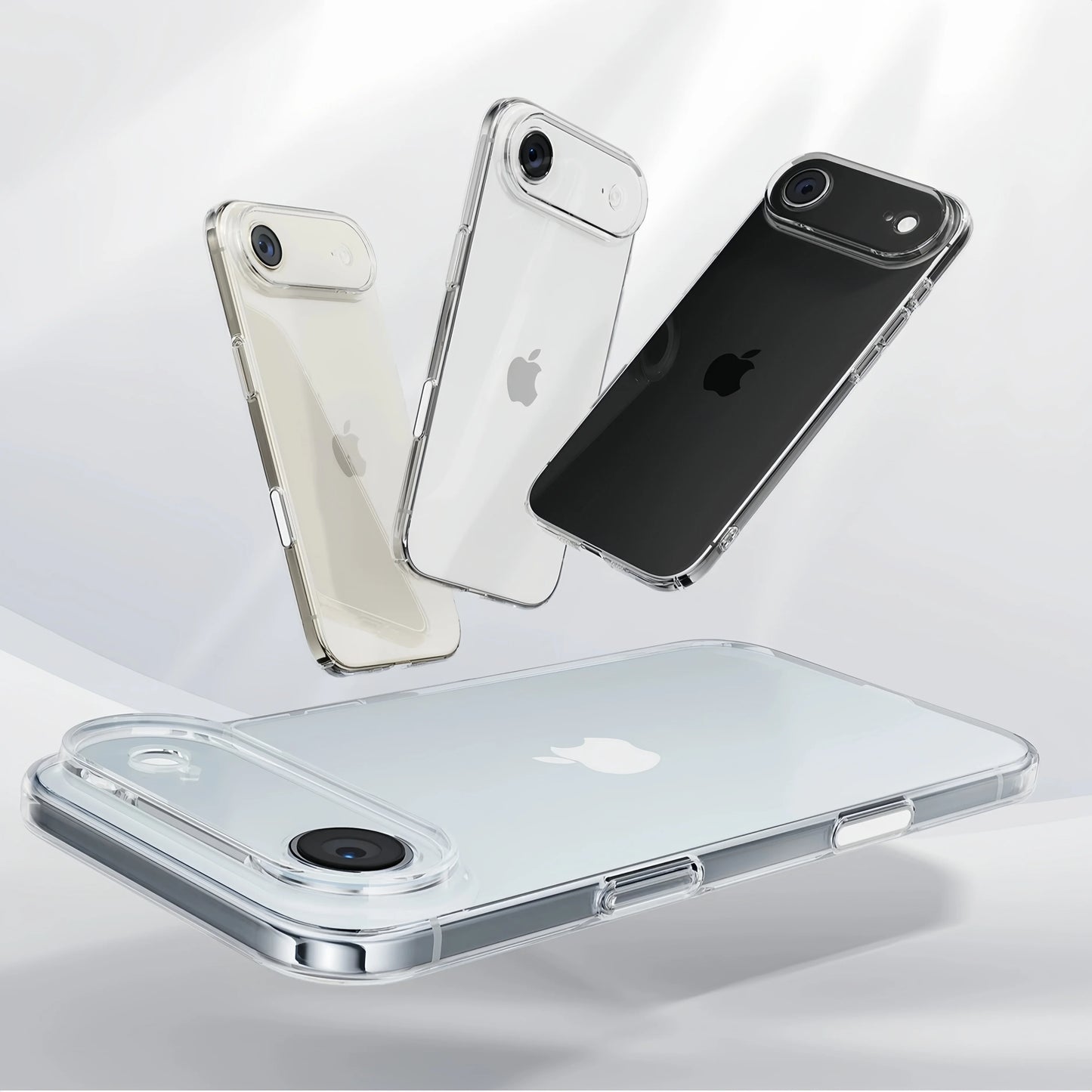 Clear TPU Case for iPhone Air ,Ultra Slim, Shockproof, Anti-Yellowing, Scratch-Resistant , Enhanced Grip-Transparent