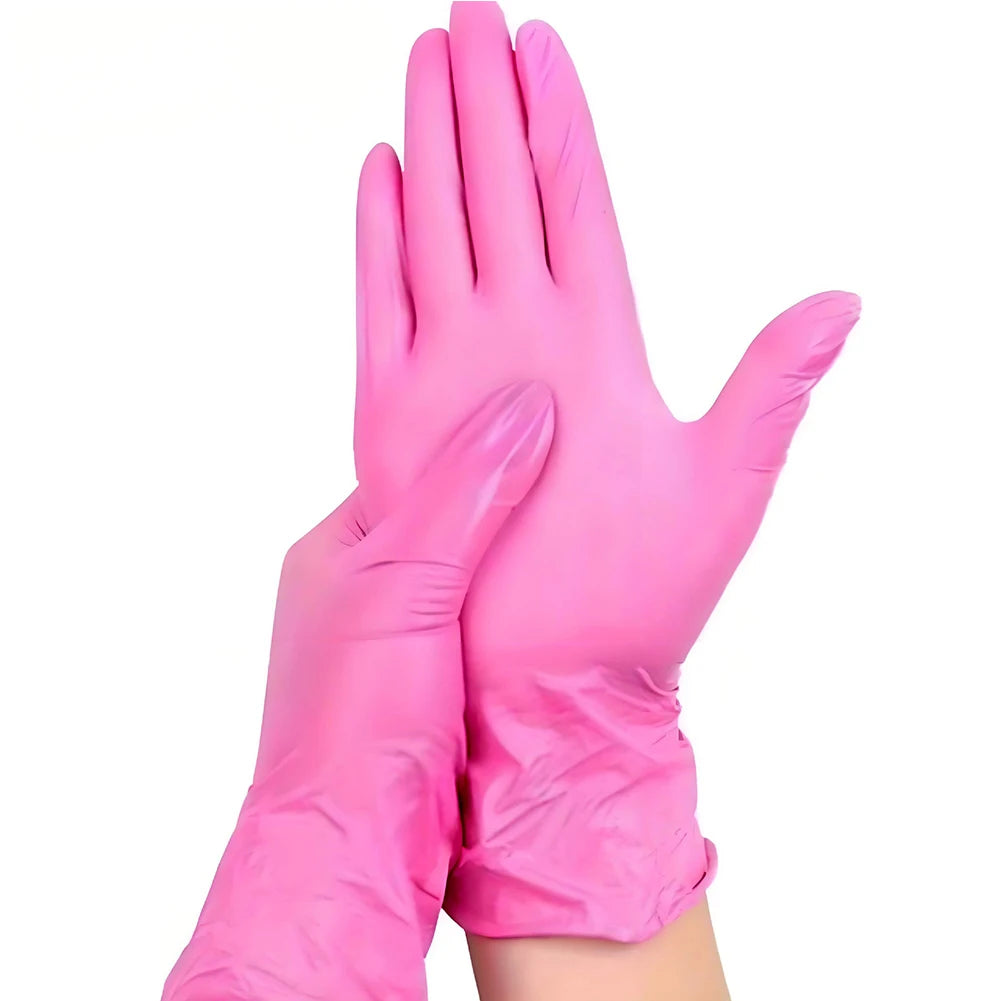 50/20PCS Multifunctional Waterproof, Anti-static, Durable Disposable Nitrile Gloves Suitable for Cooking Food Preparation Tools