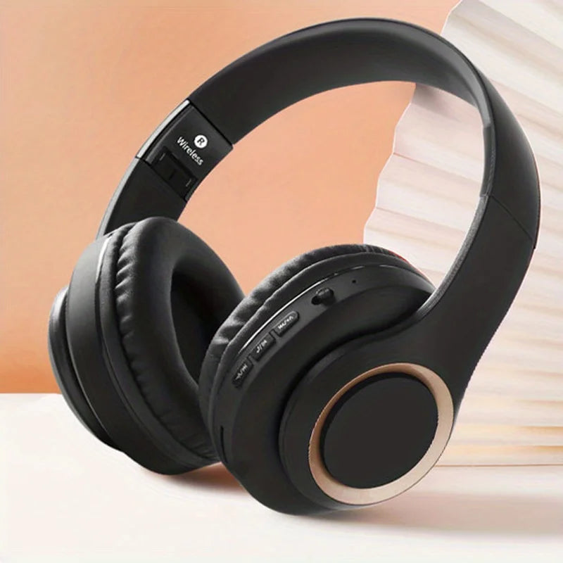 Headphones Bluetooth HIFI Wireless Stereo Over Ear Earphone Handsfree Headset Ear Buds Head Phone Headset For iPhone Xiaomi