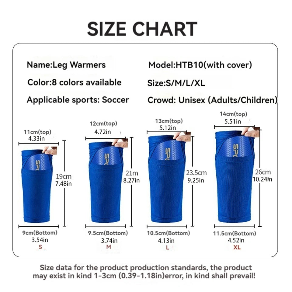 Loogdeel New Soccer Shin Guards Sleeves for Kids Youth Adults- Sleeves for Footoall Games,Sleeves with Optimized lnsert Pocket