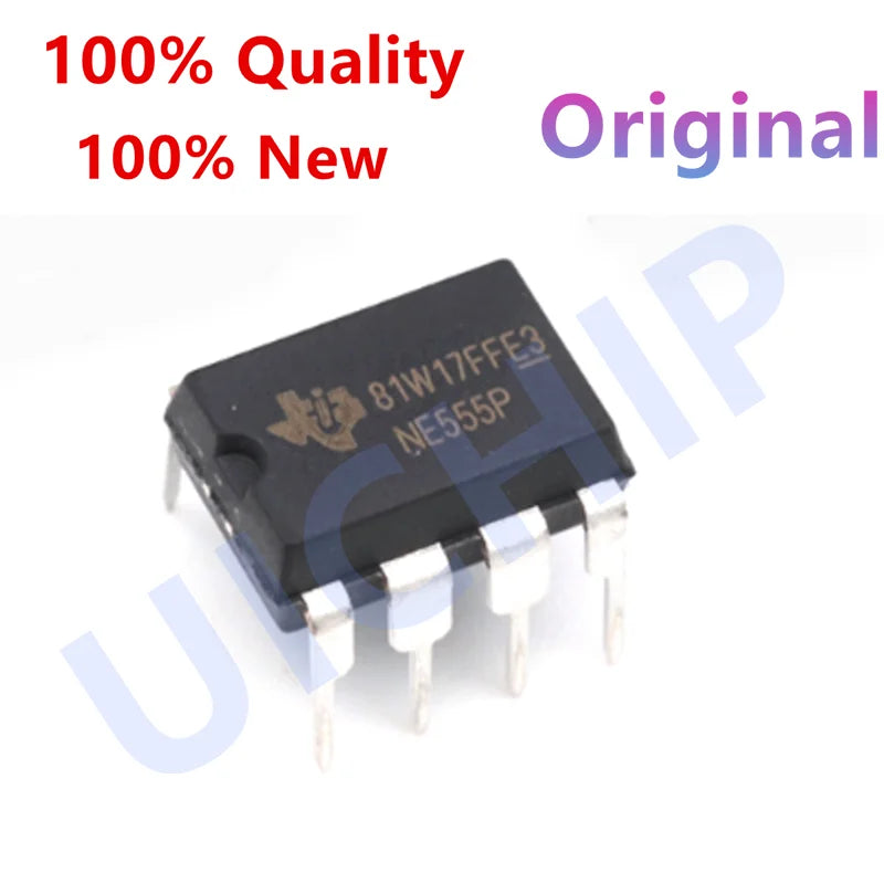 10/25/50PCS Integrated Circuits NE555 NE555P 555 DIP-8 Timers IC Chip