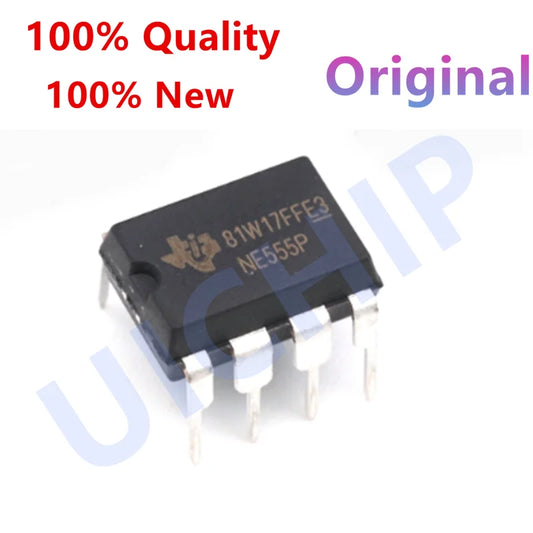 10/25/50PCS Integrated Circuits NE555 NE555P 555 DIP-8 Timers IC Chip