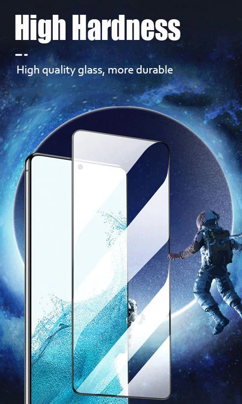 2PCS Fingerprint Unlock Tempered Glass For Samsung Galaxy S25 S24 Ultra S23 S22 Plus S21FE S23Fe S24Fe Screen Protector Glass