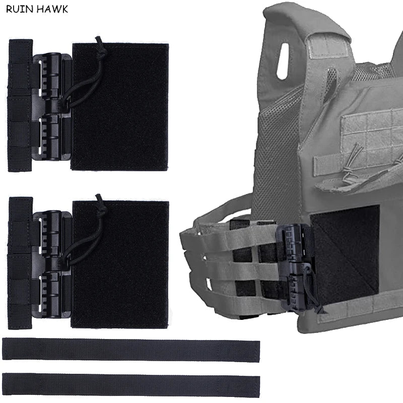Tactical Vest Quick Release Buckle Molle Kit Universal Airsoft Vest Quick Removal Buckle Set Hunting Accessories 1PCS/2PCS