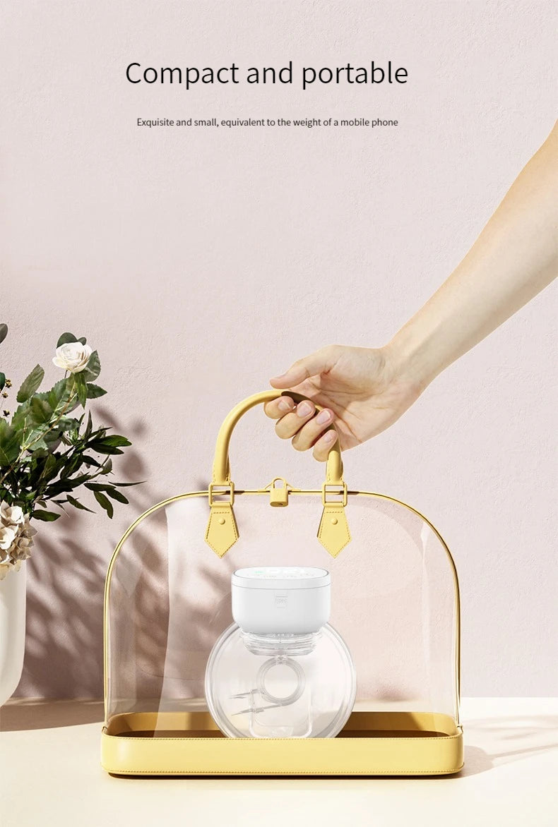 Electric Breast Pumps Portable Hands Free Wearable Breast Pump Silent Comfort Breast Milk Extractor Collector BPA-free