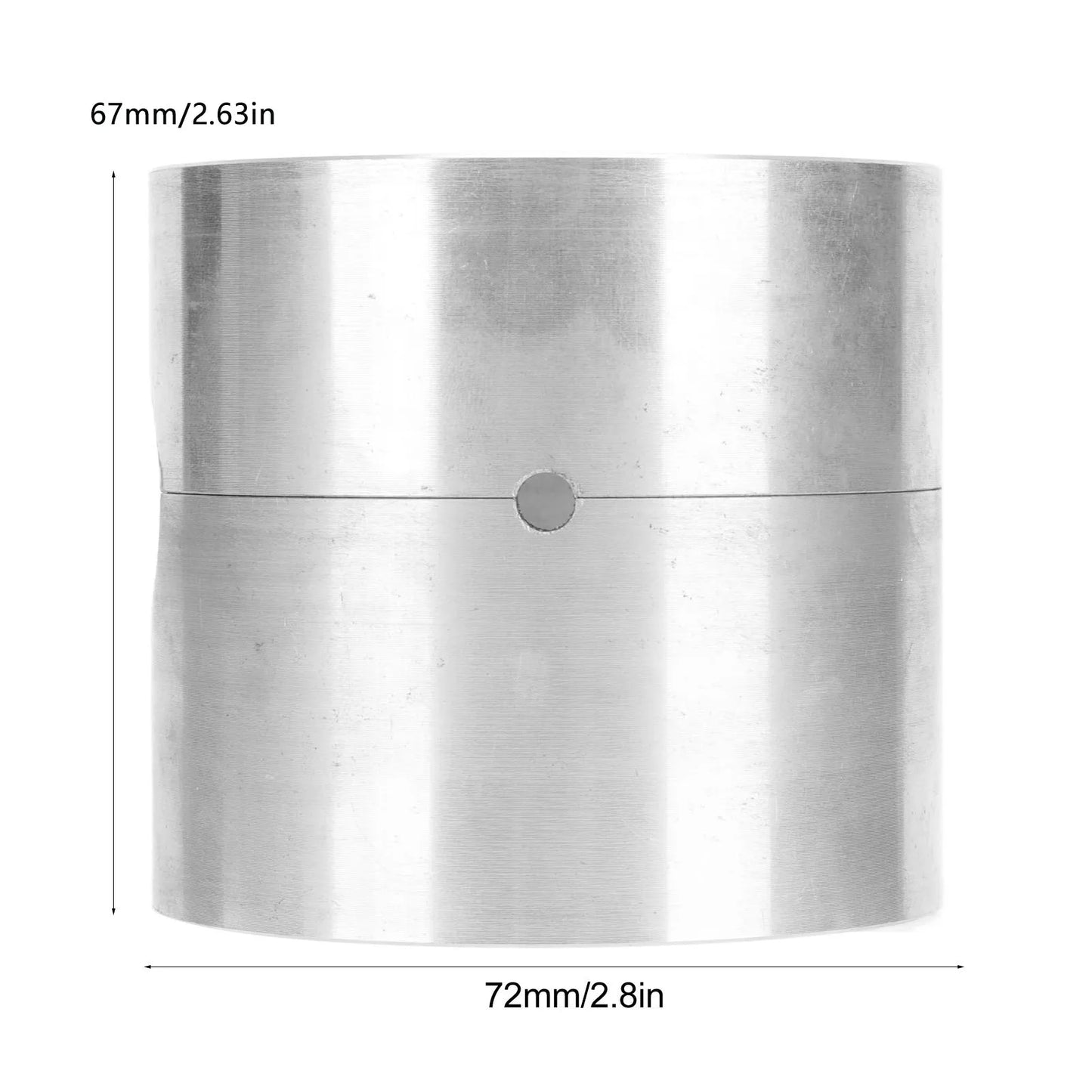 Jewelry Melting Casting Tool Aluminum Alloy Cylindrical Jewelry Casting Pot Multifunctional Compact for Jewelry Makers for DIY