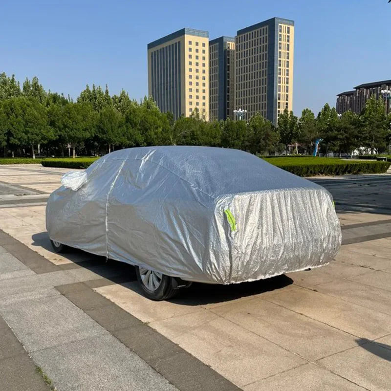Car Cover UV Protection Snow Cover Universal Sunshade Waterproof Dustproof for Sedan Scratch-Resistant Sedan Suit