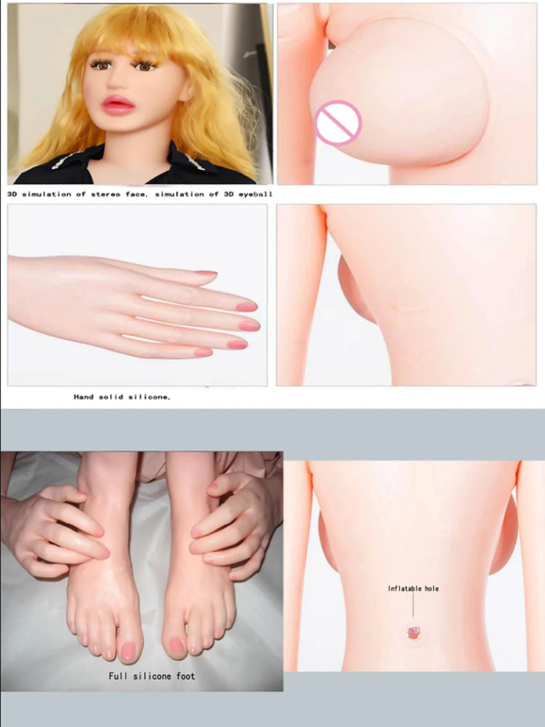 Sex Doll  Realistic Vagina Sex Dolls Body TPE For  Masturbation Silicone Boobs Full Big Ass Sexy Men Adult Anus New Toy 160CM