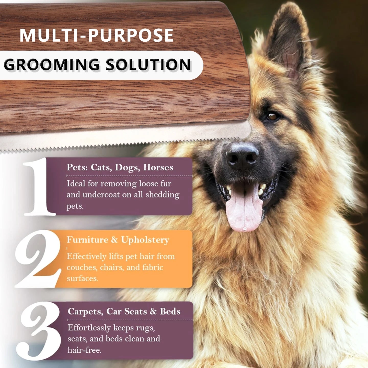 Pet cleaning and beauty brush, Horse Sweat Scrat, suitable for cat, dogs, rabbit, animal stables, horse equipment cleaning tools