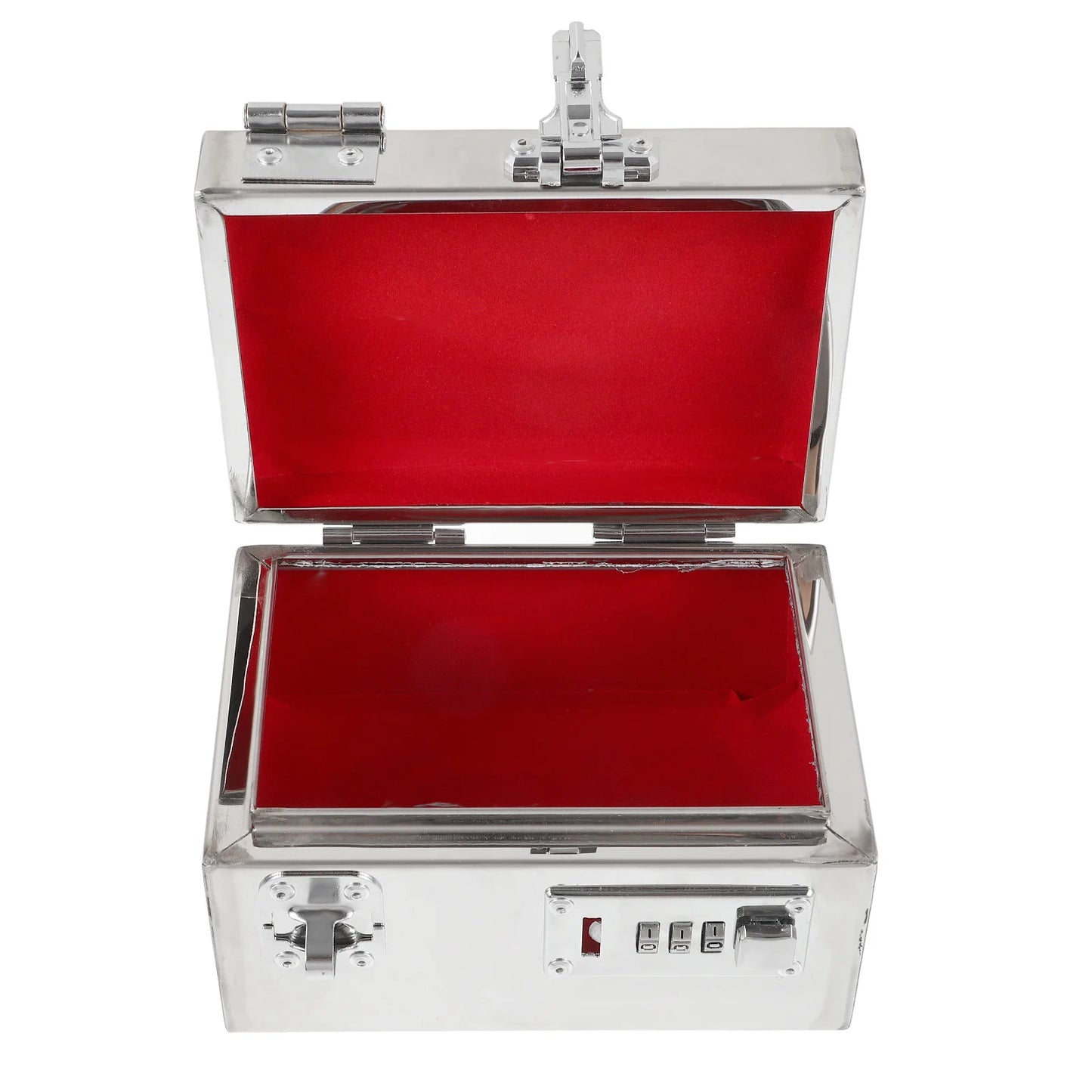 Steel Password Piggy Bank Metal Money Saving Box Unbreakable Cash Bank for Adults Bedroom Office Decoration Money Box for Adults