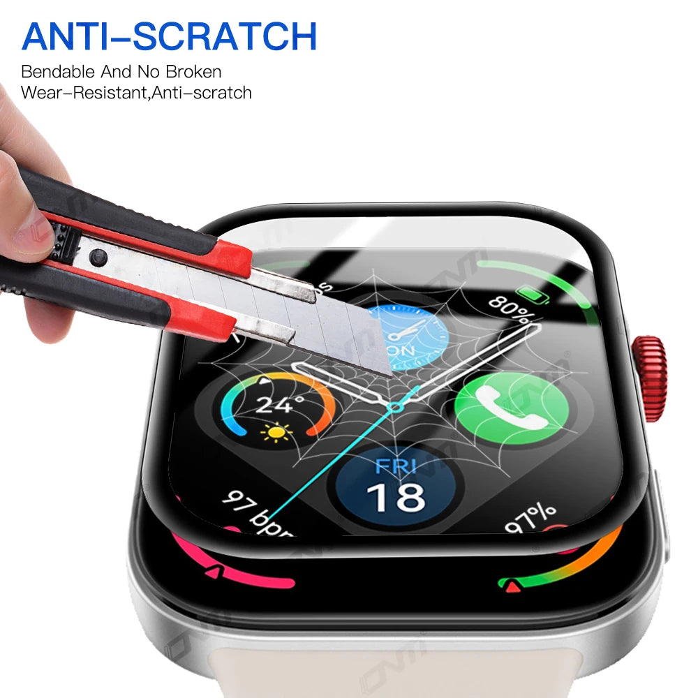 Install Tray Screen Protector for Huawei Watch Fit 4 / 3 Anti-scratch Protective Film Full Coverage Protective Film Accessories