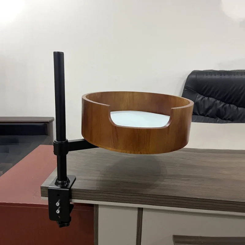 Desktop Floating Cat Bed and Furniture Office Desk Circular Cat Hammock Sofa Height Adjustable Cats Accessories Supplies