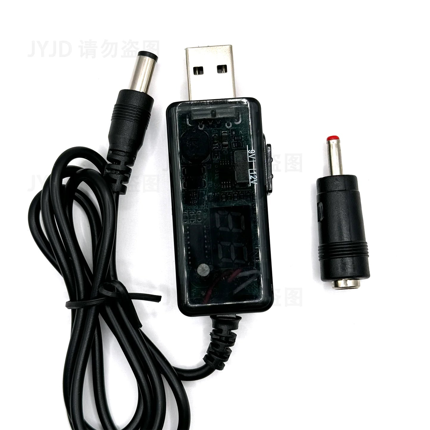 USB Boost Converter DC 5V to 9V 12V USB Step-up Converter Cable 3.5x1.35mm Connecter For Power Supply/Charger/Power Converter