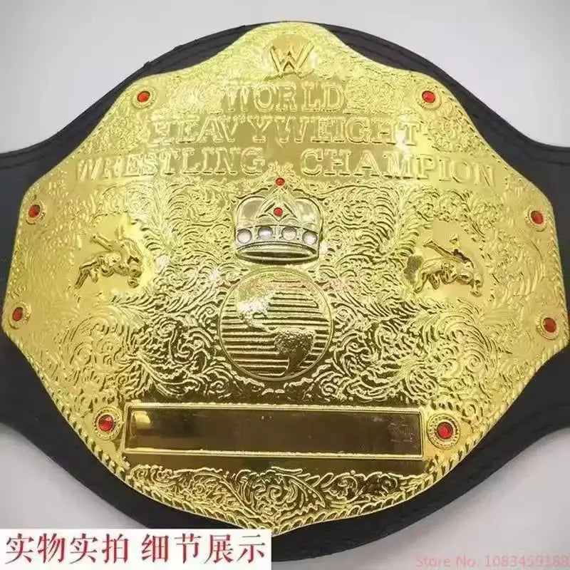 High Quality Boxing Champion Belt Toys Championship Gold Belt Ornaments Occupation Wrestling Gladiator Cosplay BoyBirthday Gift