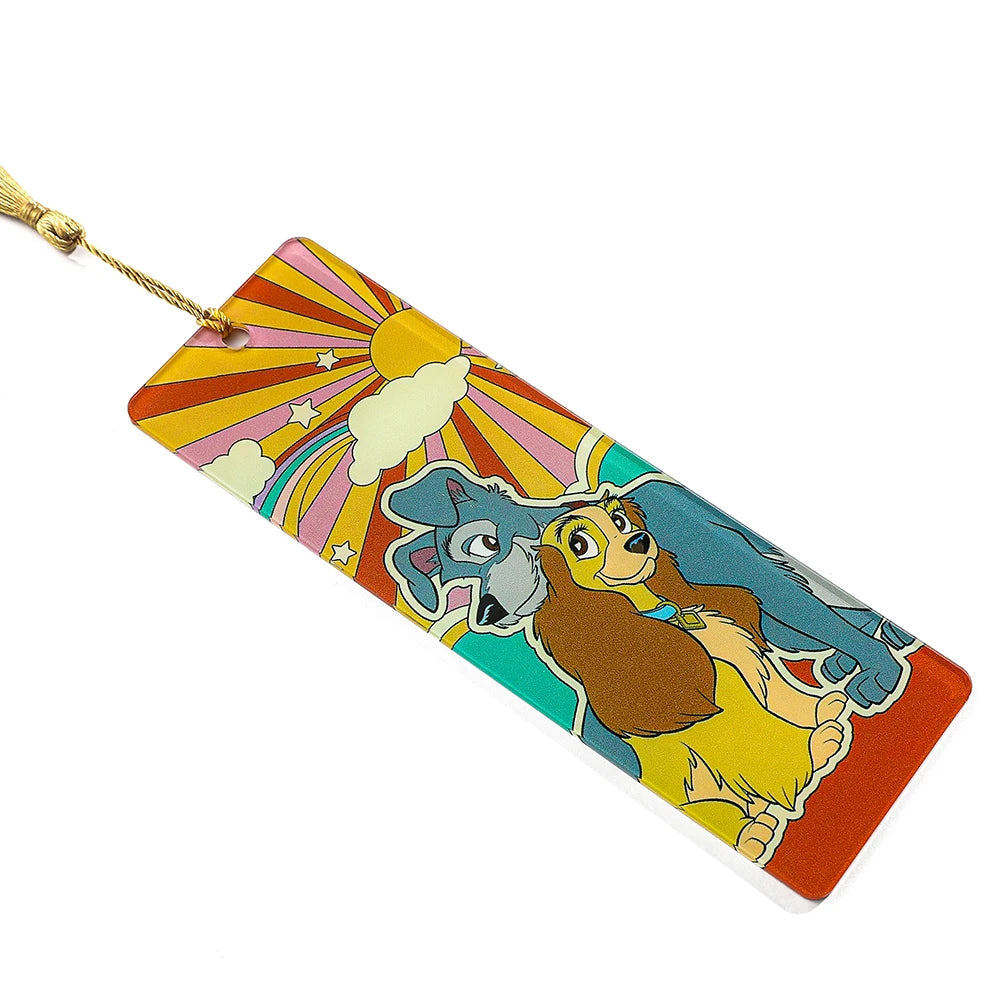 Yellow puppy bookmark, simple and portable, student birthday gift or anniversary gift.