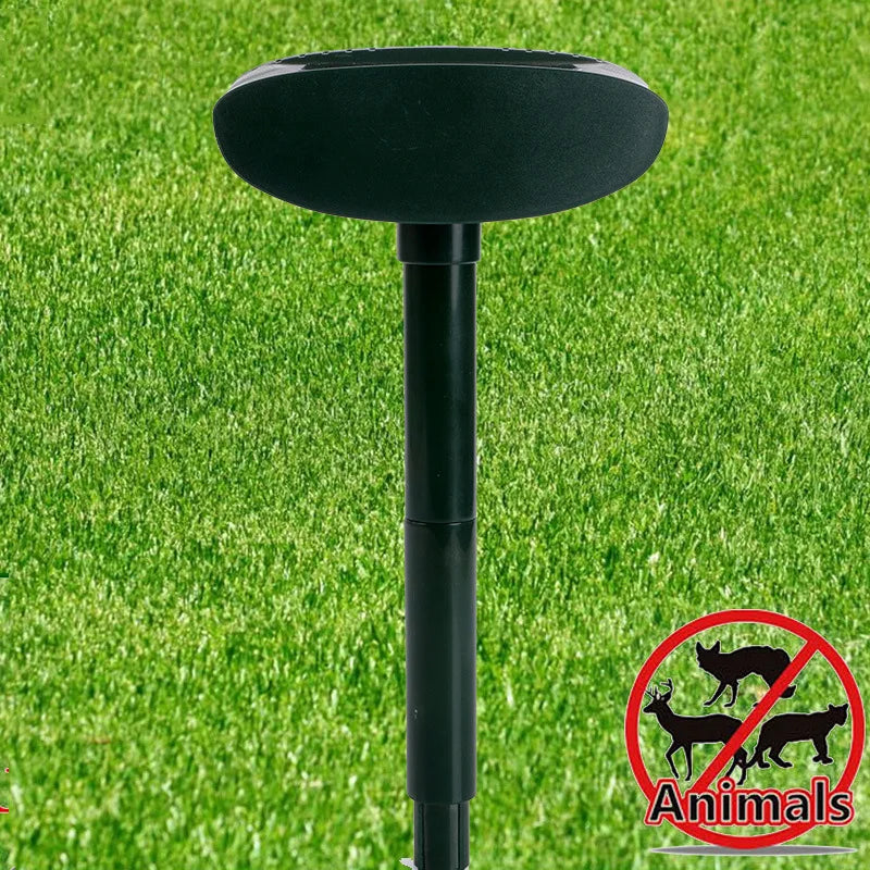 1pc ultrasound  Repellant Cat Dog Repellant Solar Powered Rechargeable Garden Waterproof creature Deterrent For Farm Yard
