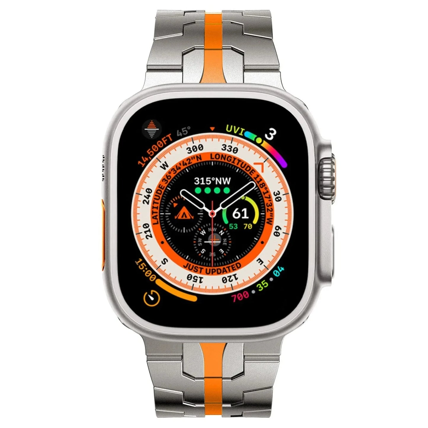 Stainless Steel Strap For Apple Watch Series 11 10 9 8 SE 3 46mm 45mm 42mm 44mm Metal Bracelet Band For iWatch Ultra 3/2/1 49mm