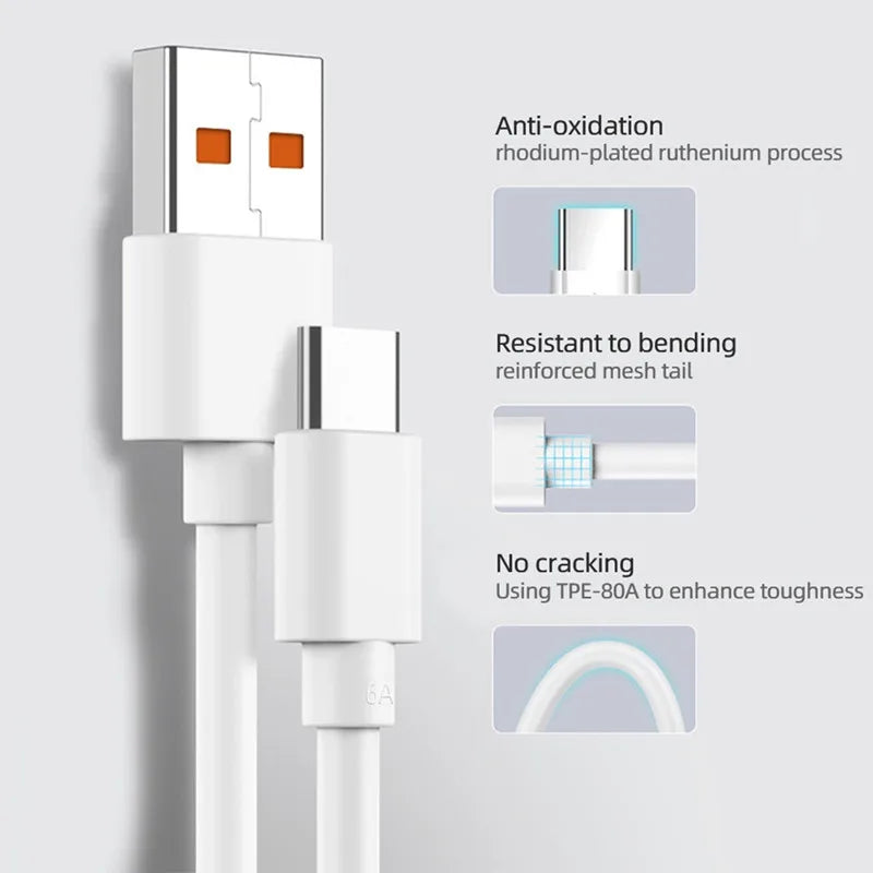 Ultra Long USB C Cable For Xiaomi Redmi Huawei Mobile Phones Charging Cable Type C Equipment VR Camera 2M 3M 5M 8M 10M 12M 14M