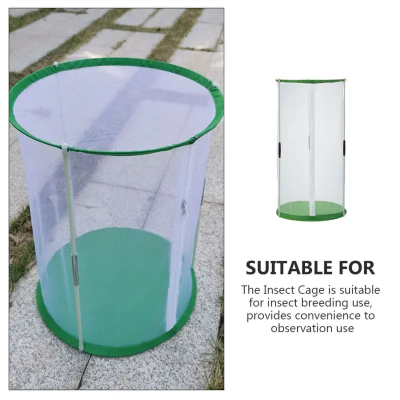 Butterfly Insect Cage Observation Butterflies Habitat Kids Portable Breeding House Visible Insects