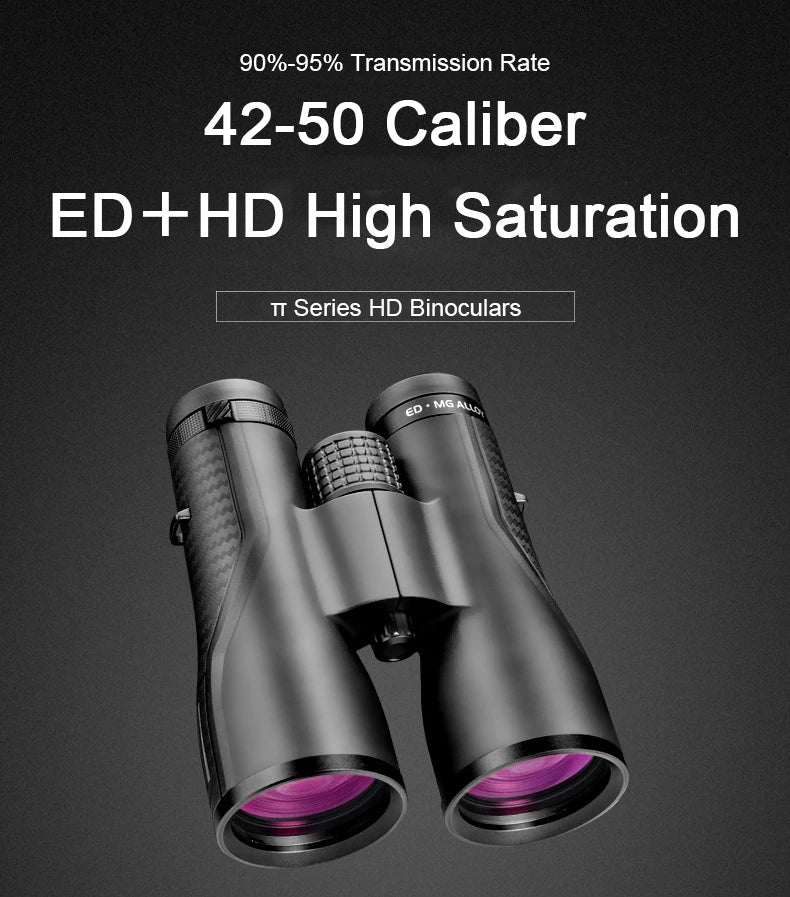 Shuntu Powerful 10x50 12x50 ED Lens Binocular Magnesium Alloy SMC BAK4 Prism Nitrogen Filled IPX7 Waterproof For Travel Hunting