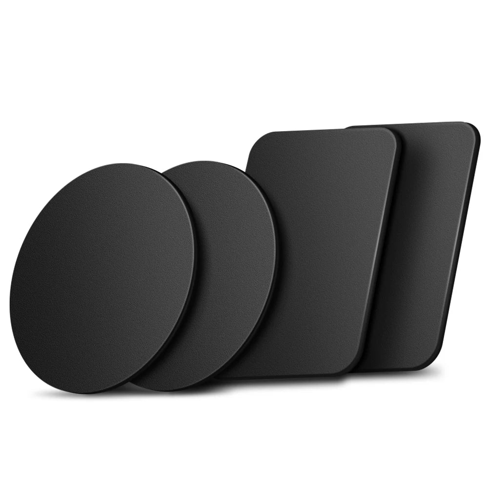 TOPK Metal Plate for Magnetic Car Phone Holder, 4Pack Universal Replacement Phone Car Mount for Magnetic Holder Cradle&3M Adhesi