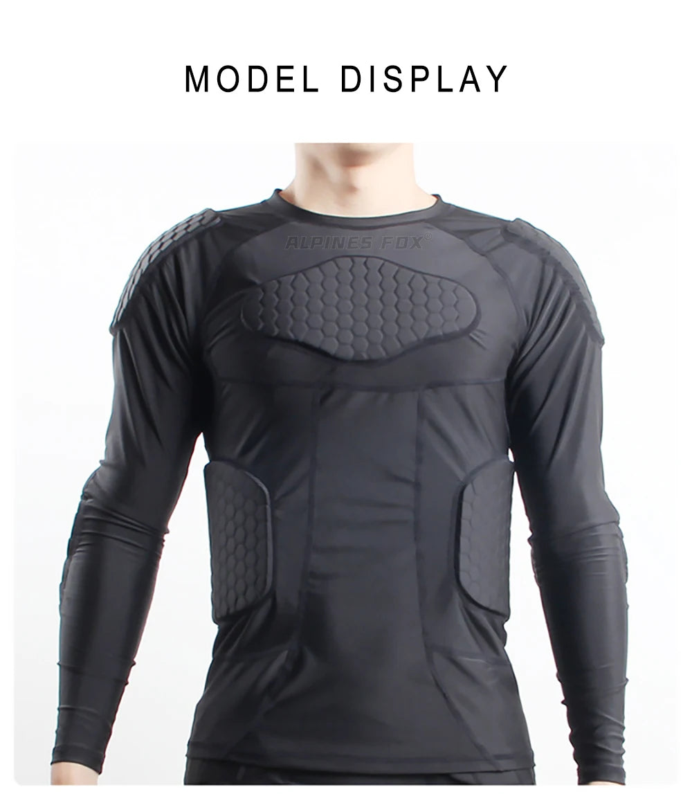 Motorcycle Full Body Armor Jacket Protective Moto Underwear Anti-collision Motorbike Riding Clothes Honeycomb Pad Motocross Tops