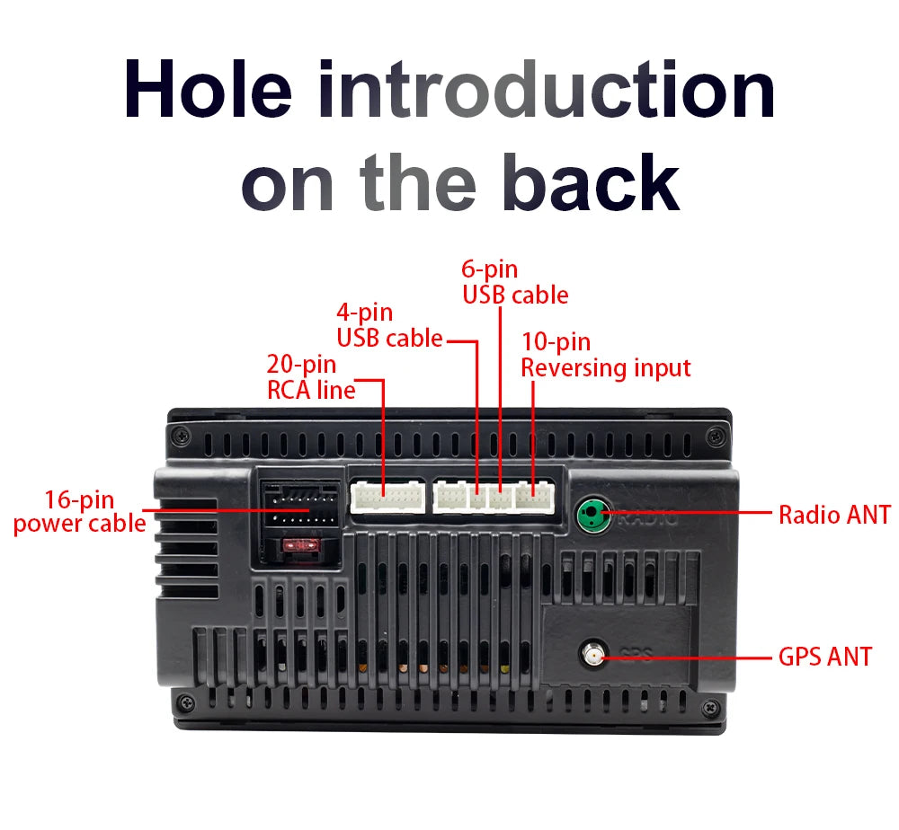 7/9/10 inch Universal Android 13 Car Radio 64G Autoradio android 2 Din car radio GPS BT Central Multimedia Smart car systems