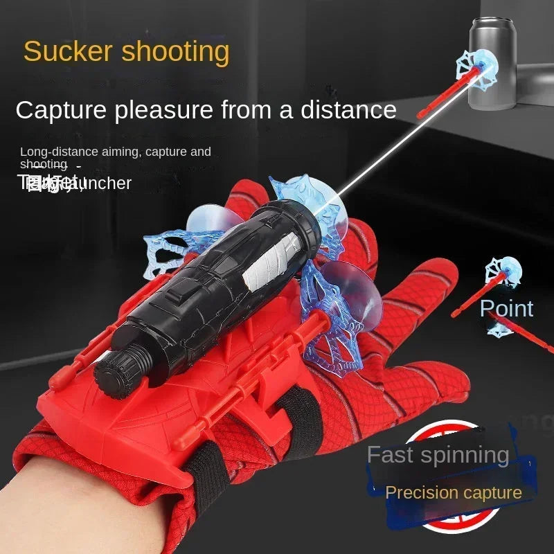 New Cosplay Spider Figure Web Shooters Toys Wrist Launcher Device  Accessories Props Spider-Line Toys Gifts