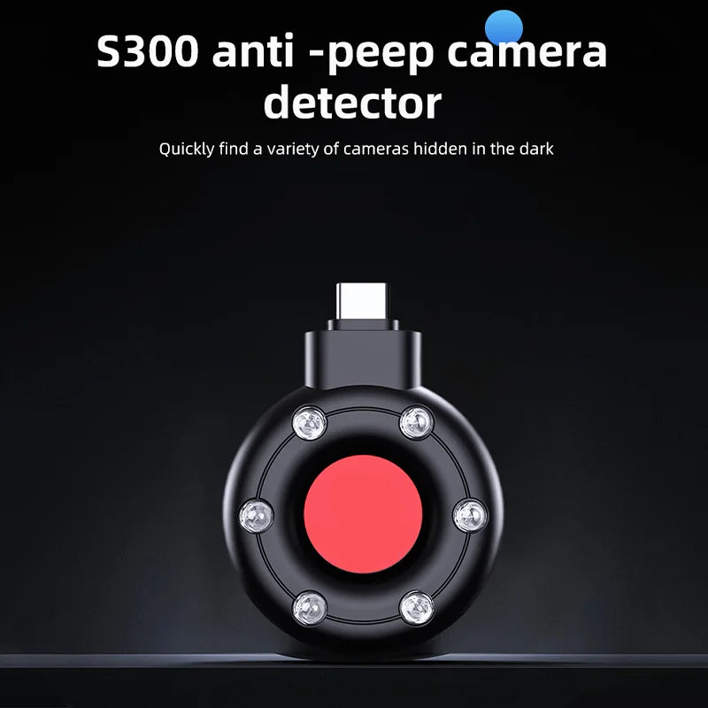 Hidden Camera Detector Portable Mini Mobile Phone USB Alarm Hotel Infrared Anti Surveillance Anti Candid Shooting Pinhole Camera