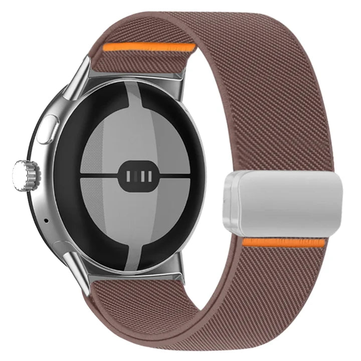 Nylon Braided Strap for Google Pixel Watch 3 45mm Band for Google Pixel Watch 1 2 3 41mm Magnetic Wristband Bracelet Accessories