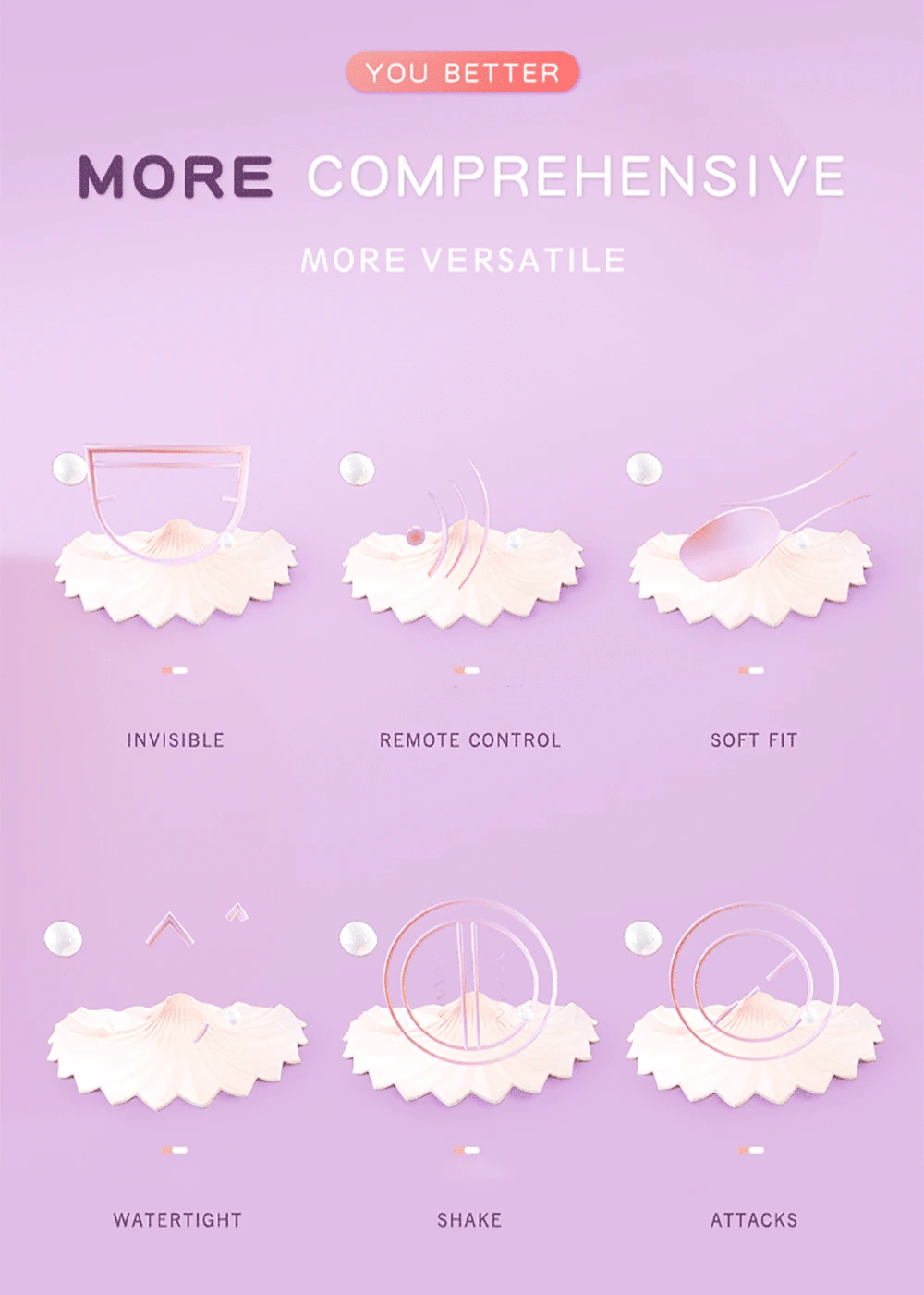 3 in 1 Panties Vibrators Wearable Female Sex Toys Wireless Remote Vibrator for Women G Spot Clitoris Stimulator Anal Massager