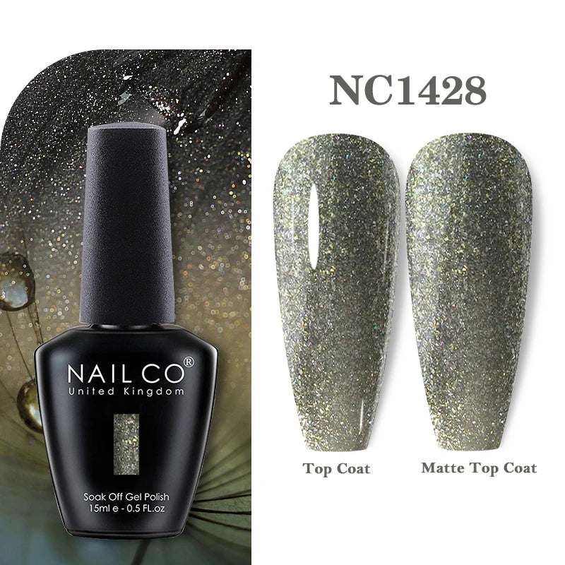 NAILCO Gel Nail Polish 15ml Nail Art Vernis Semi Permanent Soak off UV Gel Polish Gel Manicure Nail Varnish Nail Color Ongles